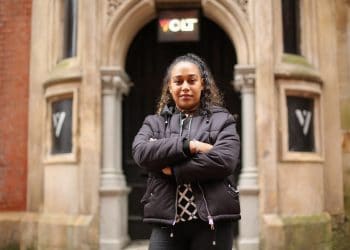 Mahalia Hamid, 24, of Nottingham, outside Volt nightclub, Nottingham. February 16, 2017.  Police are investigating a Nottingham nightclub for an alleged hate crime incident after a group of predominantly black people were refused entry.  See NTI story NTIBLACK.  Mahalia Hamid said she and her friends were told they could not enter Volt as they "did not fit the criteria".  She said she then stood by and watched as groups of white people walked into the club.  Ms Hamid said the entire group was refused entry, and they were all "dressed to the nines".  There was no mention of their clothes being a problem on the night, she added, and other customers were allowed in despite wearing T-shirts, caps and trainers.  Nottinghamshire Police said in a comment: "We received a report of a hate incident alleged to have happened at a premises in Broadway, Nottingham, on Saturday 28 January 2017. Our inquiries are ongoing."