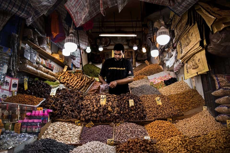 Jade Sarkhel, Market in Marrakesh