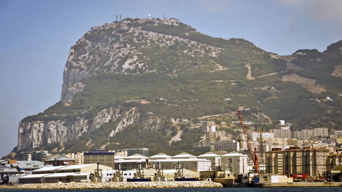 The UK Government has welcomed “firm action by the Gibraltarian authorities” in intercepting an oil tanker thought to be heading for Syria in breach of EU sanctions (PA)