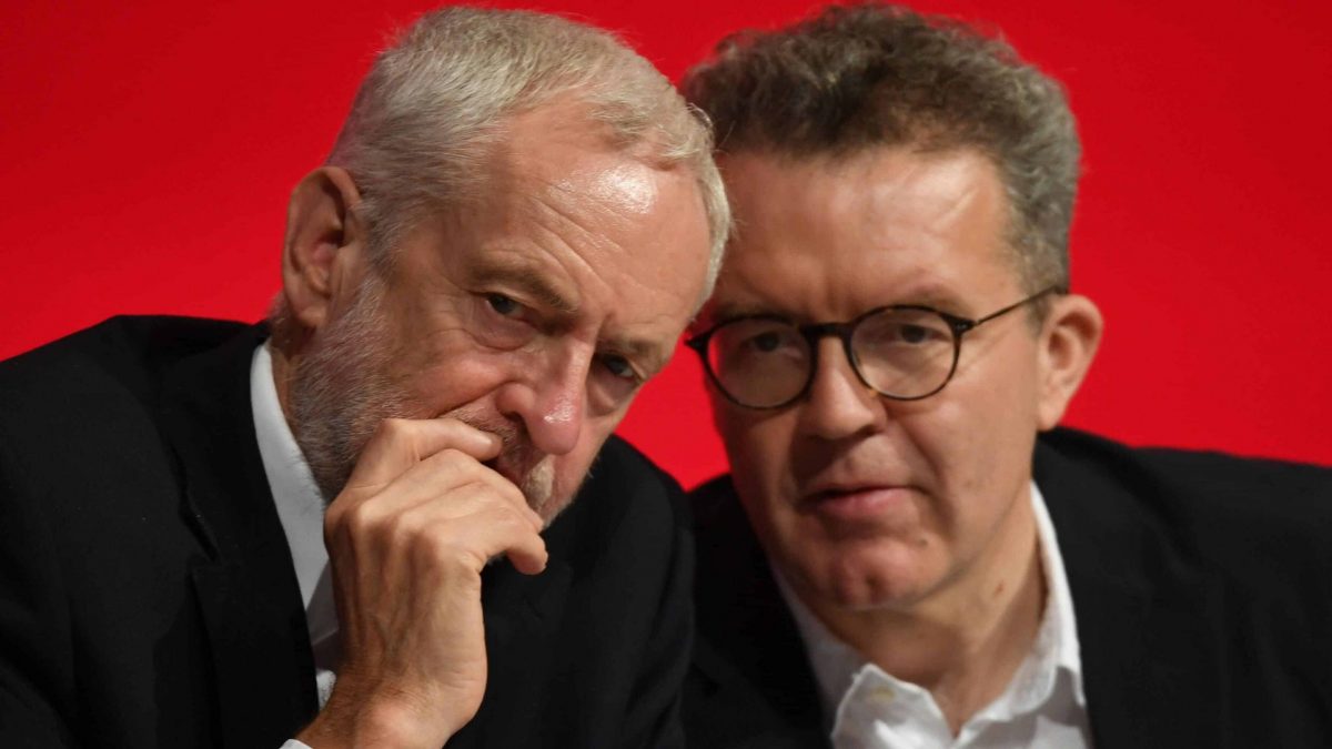 Jeremy Corbyn and Tom Watson