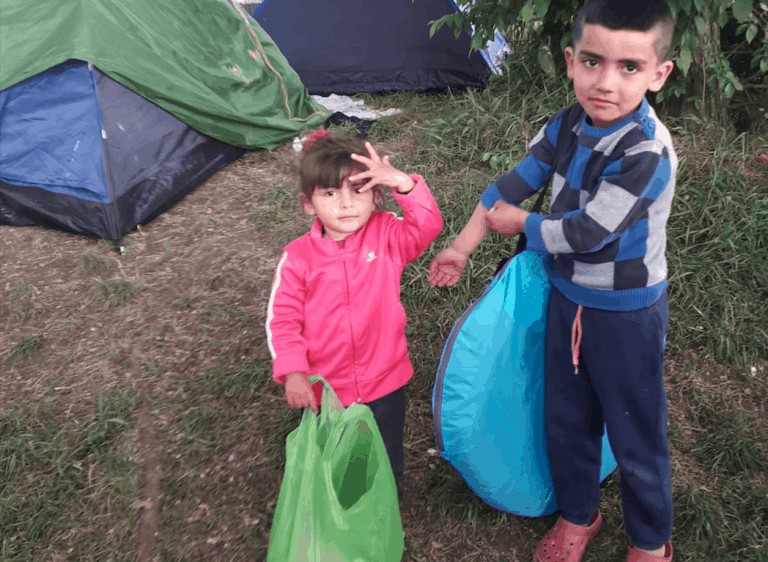Children in Northern France (c) Care4Calais