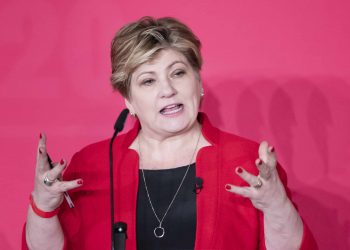 Emily Thornberry during the Labour leadership husting at the ACC Liverpool.Credit;PA