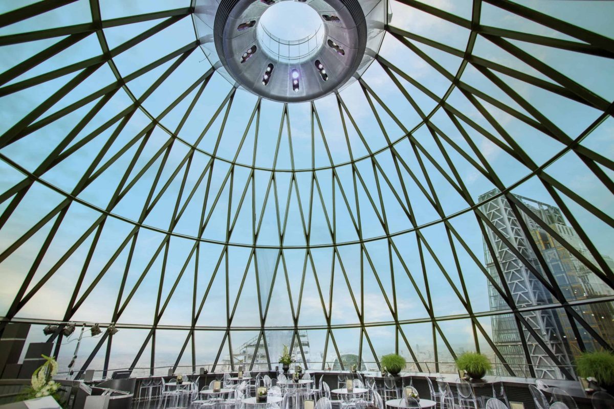 Helix The Gherkin - Interior day time