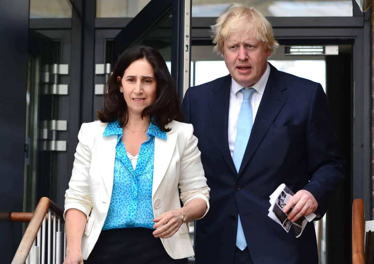 File photo dated 7/5/2015 of Boris Johnson and Marina Wheeler. The Prime Minister and estranged wife have reached an agreement relating to money following their separation two years ago, a family court judge in London has been told.