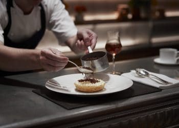 Banoffee tart at Pudding Bar at The Dorchester Banoffee pie