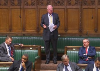 Former minister Sir Edward Leigh speaking in the House of Commons during the second reading of the European Union (Withdrawal) Bill, where he said that Henry VIII "is a bastard, but he's my kind of bastard".