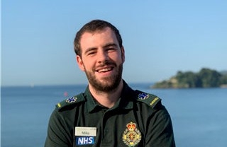 Paramedic Mike Jones. Credit;SWNS