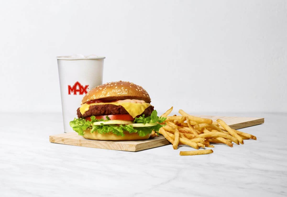 MAX Burgers Delifresh Plant Beef