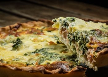 How To Make: Bacon, Spinach and Mushroom Quiche