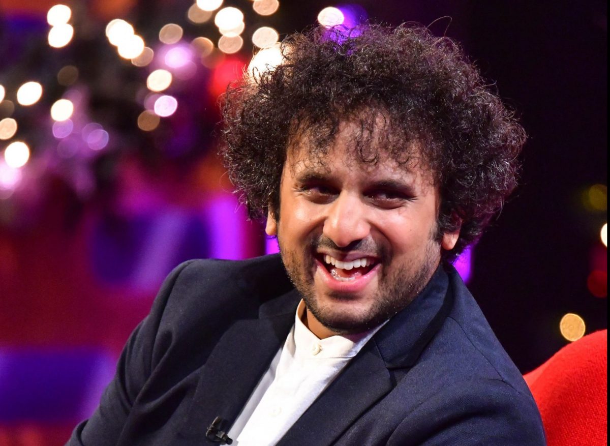 EMBARGOED TO 0001 TUESDAY DECEMBER 29 EDITORIAL USE ONLY Nish Kumar during the filming for the Graham Norton Show at BBC Studioworks 6 Television Centre, Wood Lane, London, to be aired on BBC One on 31 December.