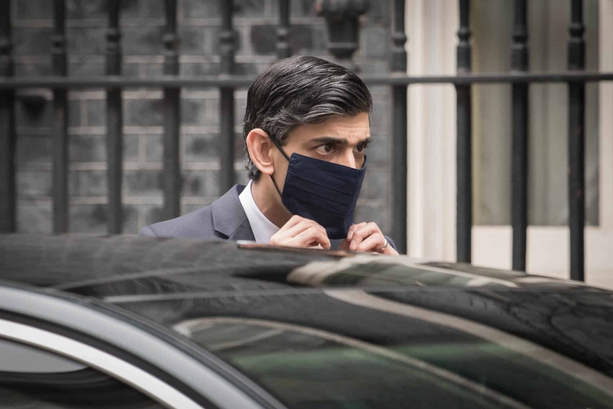 Chancellor of the Exchequer, Rishi Sunak outside 11 Downing Street, London, before heading to the House of Commons to deliver his Budget. Picture date: Wednesday March 3, 2021.
