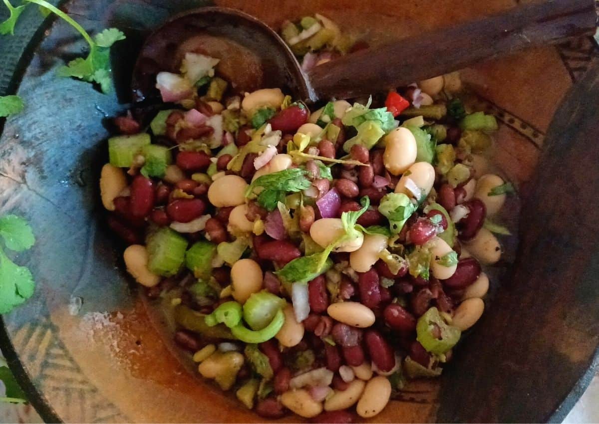 How To Make: Four Bean Marinated Salad