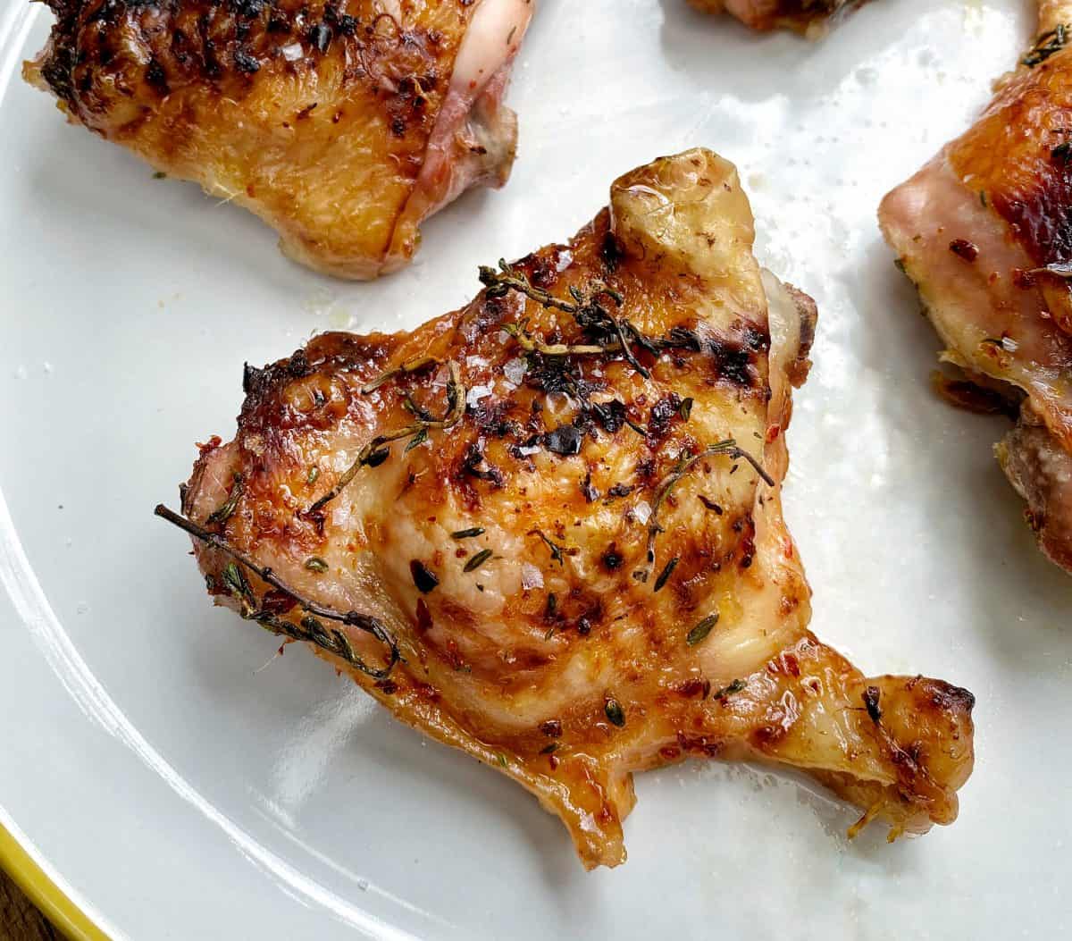 Chicken thighs recipe landscape