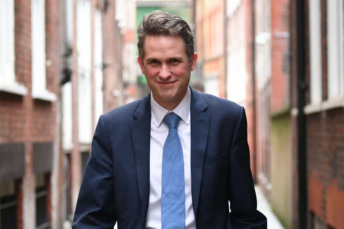 Education Secretary Gavin Williamson in Westminster, London. Picture date: Wednesday January 27, 2021.