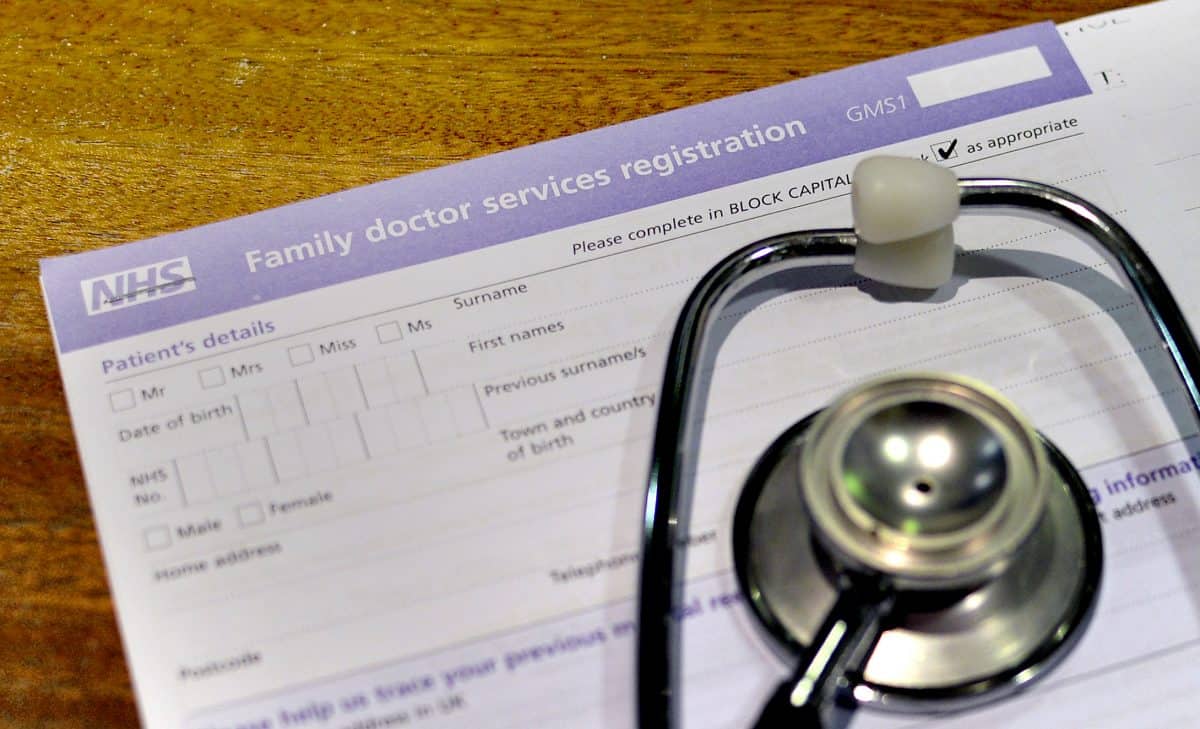 File photo dated 10/09/14 of a registration form and a stethoscope. Nearly half of family doctors surveyed by a medical body said they are tempted to quit working as general practitioners (GPs) due to the impact of the pandemic. Issue date: Monday February 1, 2021.