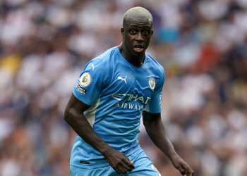 File photo dated 15-08-2021 of Manchester City's Benjamin Mendy. Issue date: Thursday August 26, 2021.