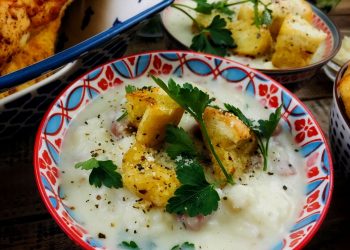 Italian Potato and Salami Soup