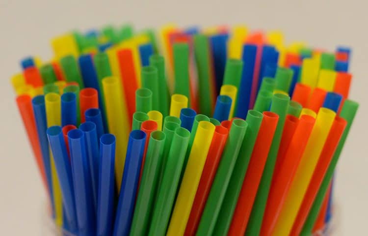 A general view of plastic straws, as environmentalists have backed a new campaign calling on both the Scottish and UK governments to crack down on the use of plastic drinking straws.