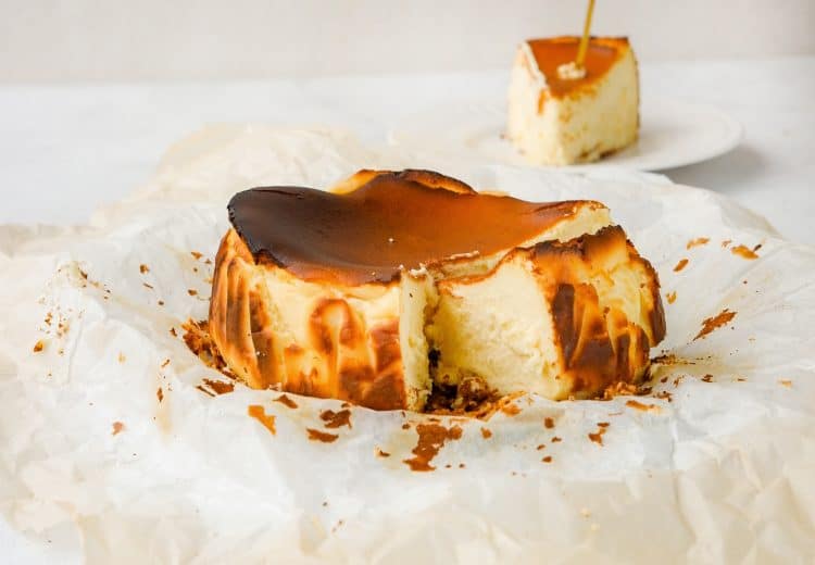 Burnt Basque Cheesecake Recipe | Photo: Kezia Lynn