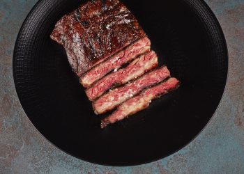 M Restaurants Blackmore Wagyu steak | Photo: Jodi Hinds Food Photographer