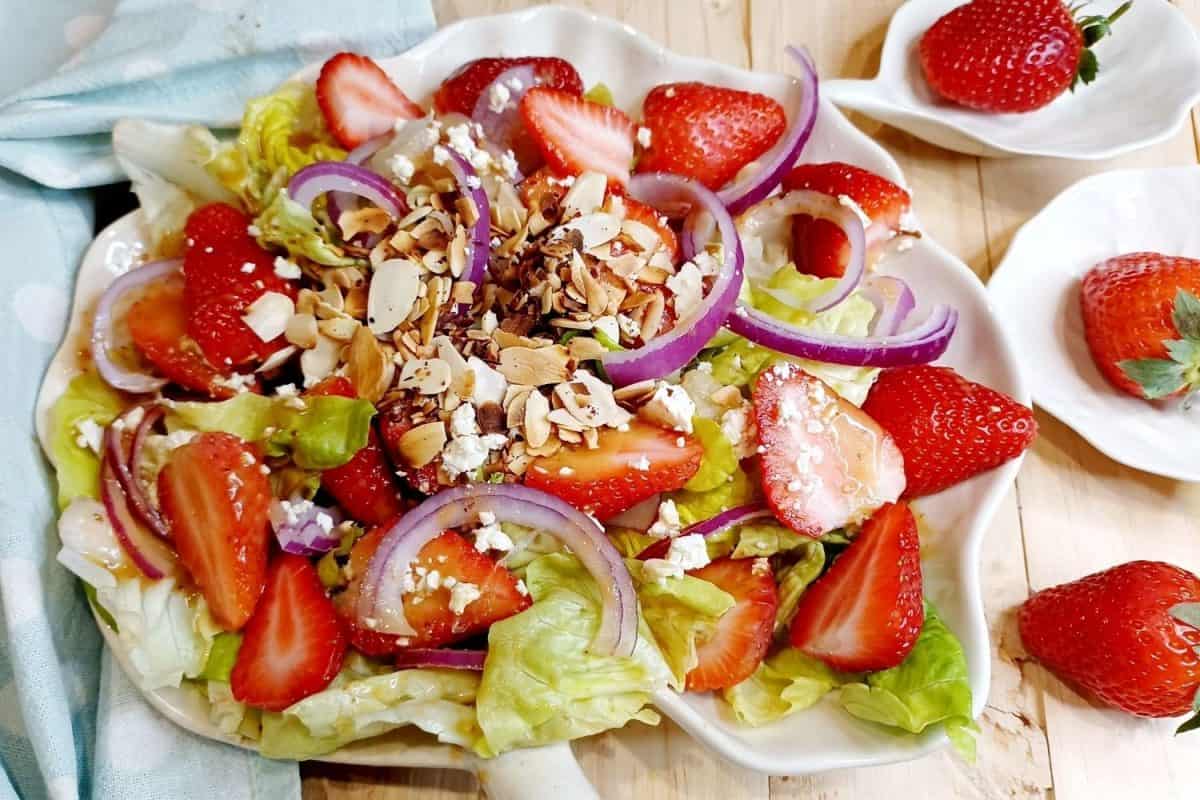 Scrumptious Strawberry Salad