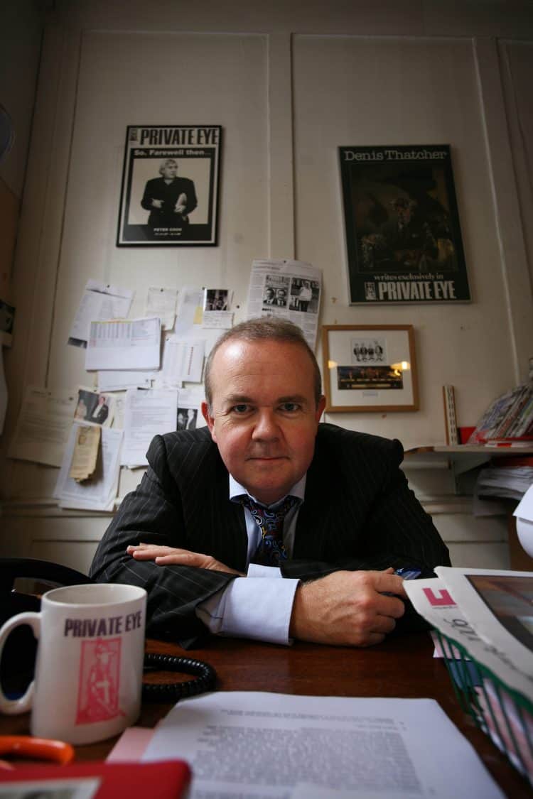 INDEPENDENT
IAN HISLOP, EDITOR OF PRIVATE EYE, IN THE OFFICES OF THE MAGAZINE IN SOHO, LONDON
17.10.06
PH: TOBY MADDEN