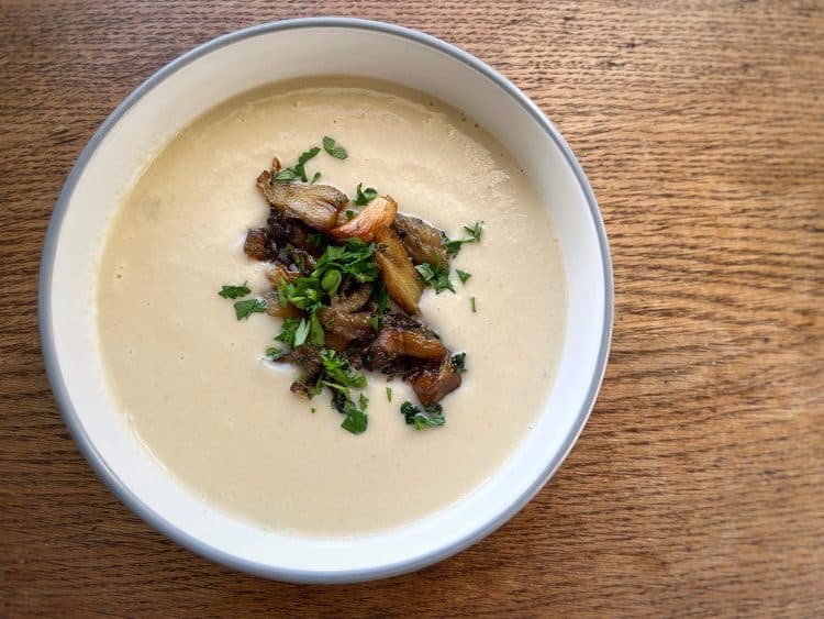 Jerusalem Artichoke soup recipe Jonathan Hatchman London Economic