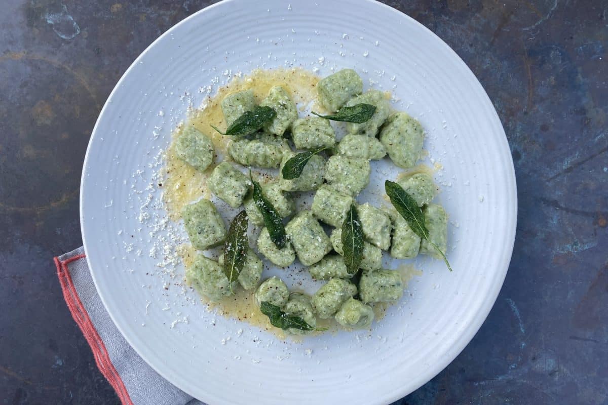 Stevie Parle Greens & Potato Gnocchi Recipe