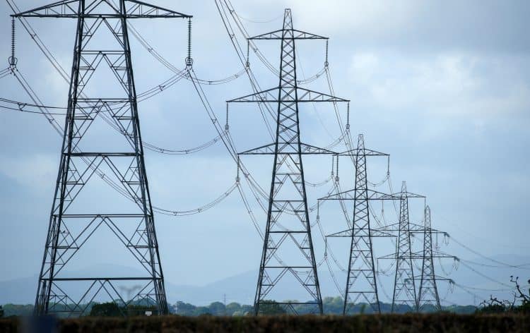 File photo dated 11/10/21 of electricity pylons in Cheshire. Gas and electricity companies will have to face health checks to test their resilience under plans announced by the energy watchdog to strengthen the sector after swathes of suppliers have gone bust. Ofgem said energy firms will have to undergo so-called stress tests as it unveiled a raft of measures to bolster the supply sector, which has been thrown into crisis due to soaring gas prices. Issue date: Wednesday December 15, 2021.