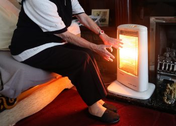 File photo dated 19/11/14 of a stock photo of an elderly lady with her electric fire on at home. Urgent calls have been made to increase support for older people on low incomes after a survey found almost all its respondents were worried about paying bills next month. Issue date: Tuesday March 15, 2022.