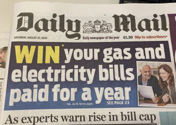 Daily mail energy bills
